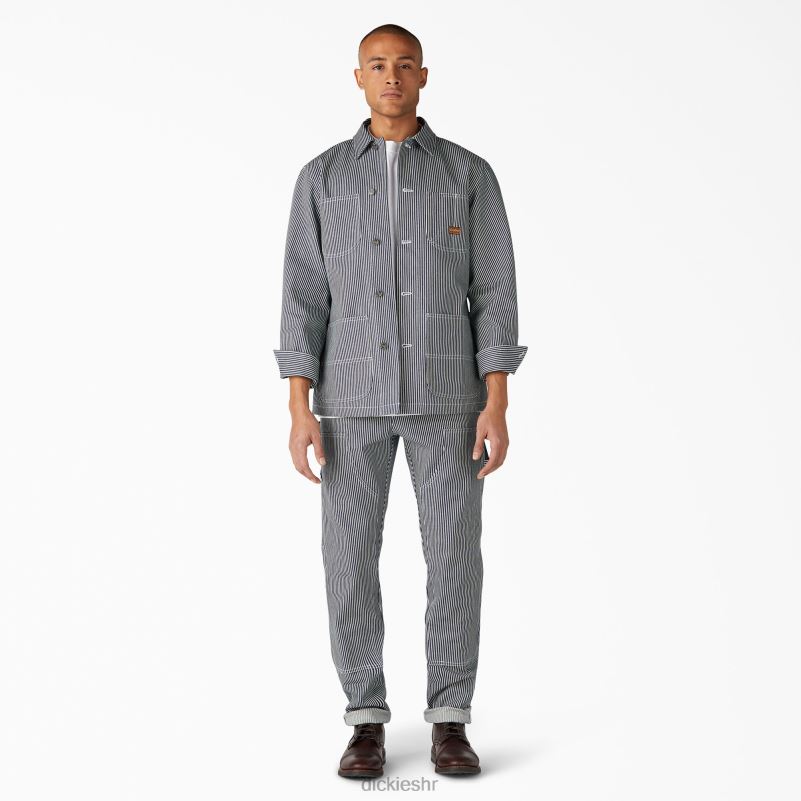 Kaput na hickory pruge iz 1922. za kućnu upotrebu muškarci Dickies pruga hikorija (hs) 6BPL61045 odjeća