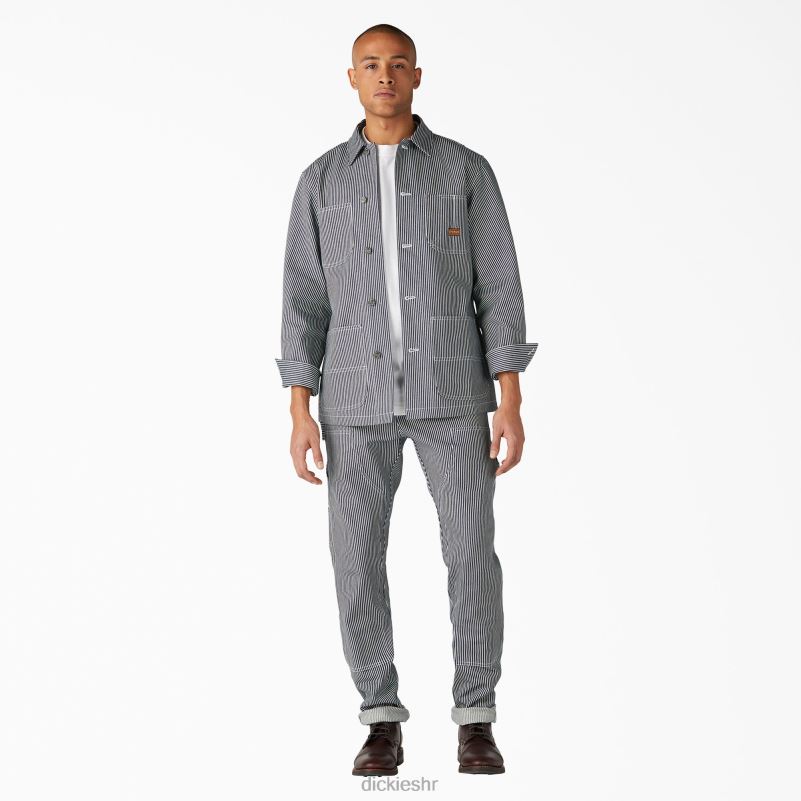 Kaput na hickory pruge iz 1922. za kućnu upotrebu muškarci Dickies pruga hikorija (hs) 6BPL61045 odjeća