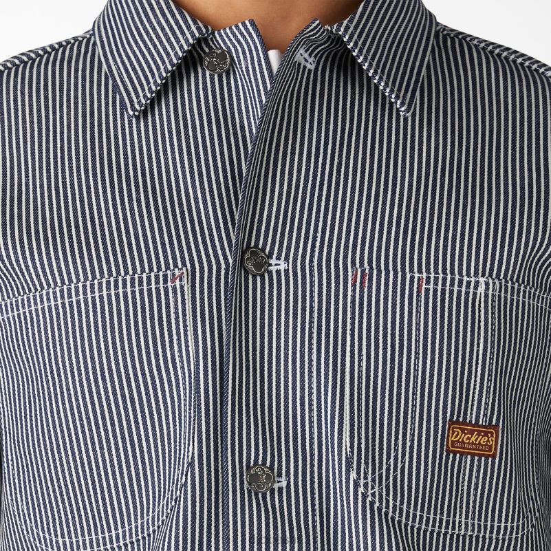 Kaput na hickory pruge iz 1922. za kućnu upotrebu muškarci Dickies pruga hikorija (hs) 6BPL61045 odjeća