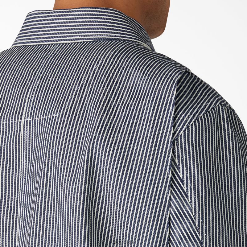 Kaput na hickory pruge iz 1922. za kućnu upotrebu muškarci Dickies pruga hikorija (hs) 6BPL61045 odjeća