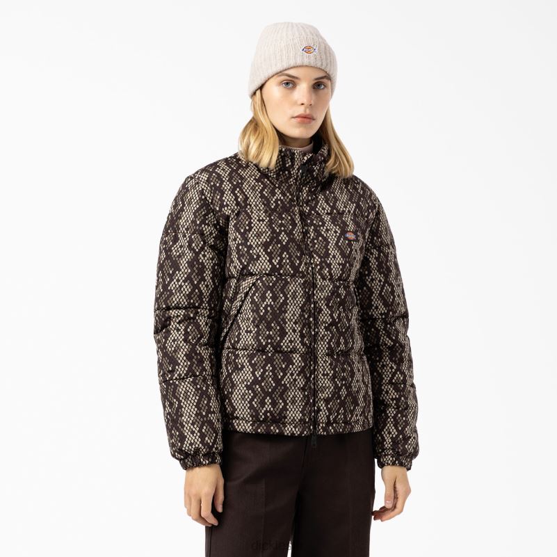 camden pufer jakna žene Dickies crna (bk) 6BPL62333 odjeća