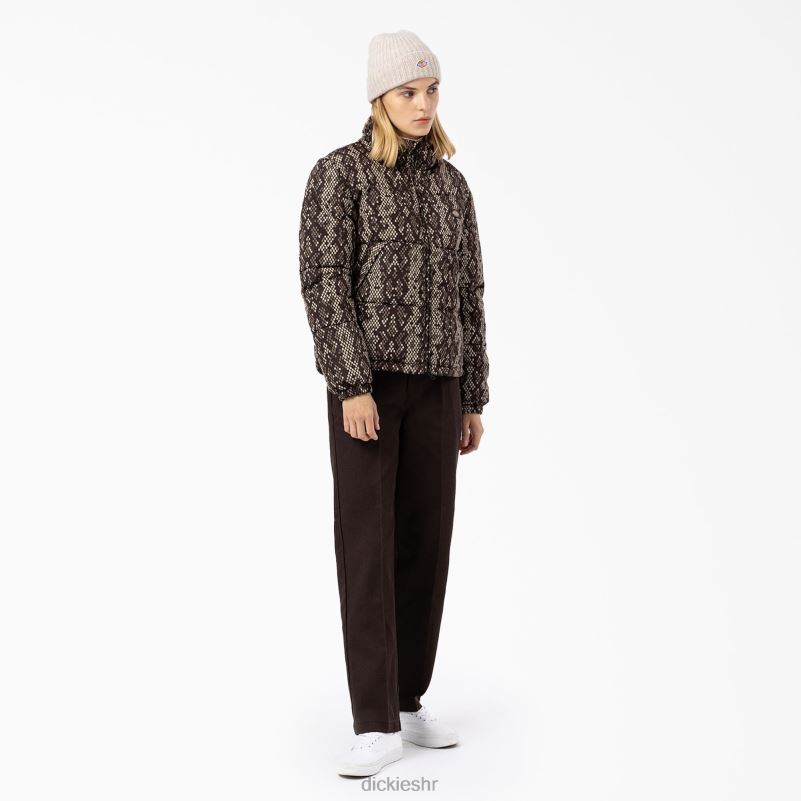 camden pufer jakna žene Dickies crna (bk) 6BPL62333 odjeća