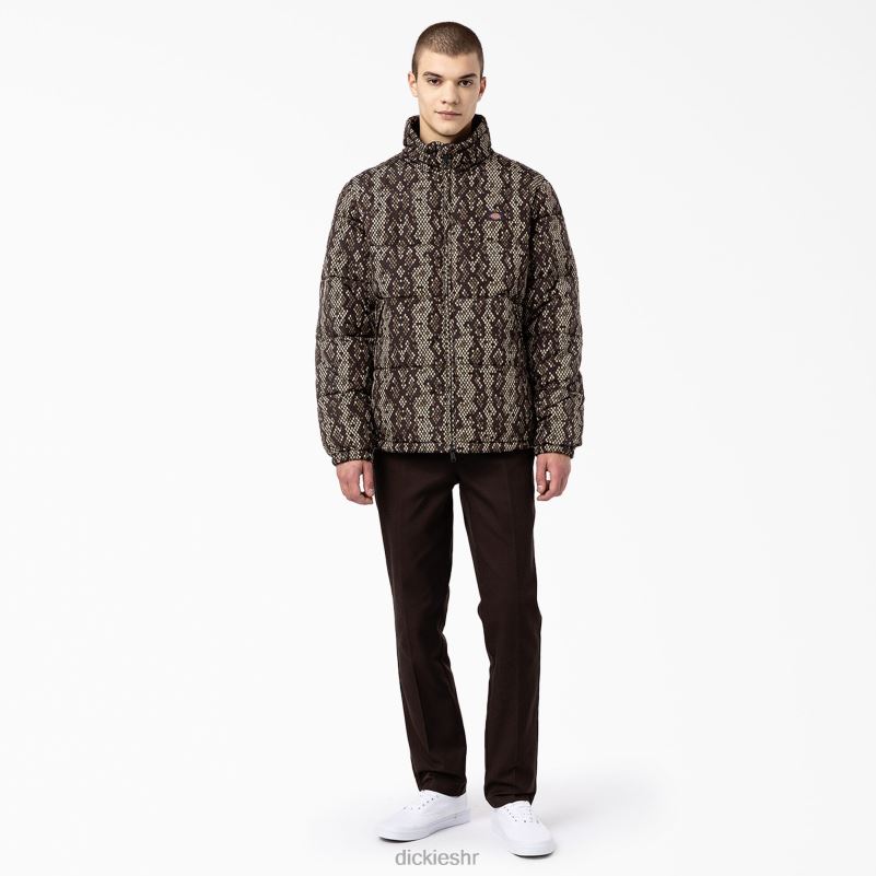 camden pufer jakna muškarci Dickies crna (bk) 6BPL61187 odjeća