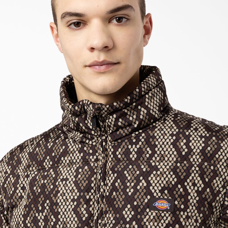camden pufer jakna muškarci Dickies crna (bk) 6BPL61187 odjeća