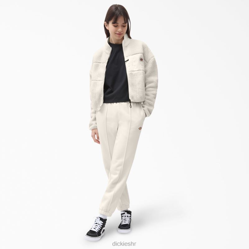 crvena chute flis jakna žene Dickies bijelo (wh) 6BPL62316 odjeća