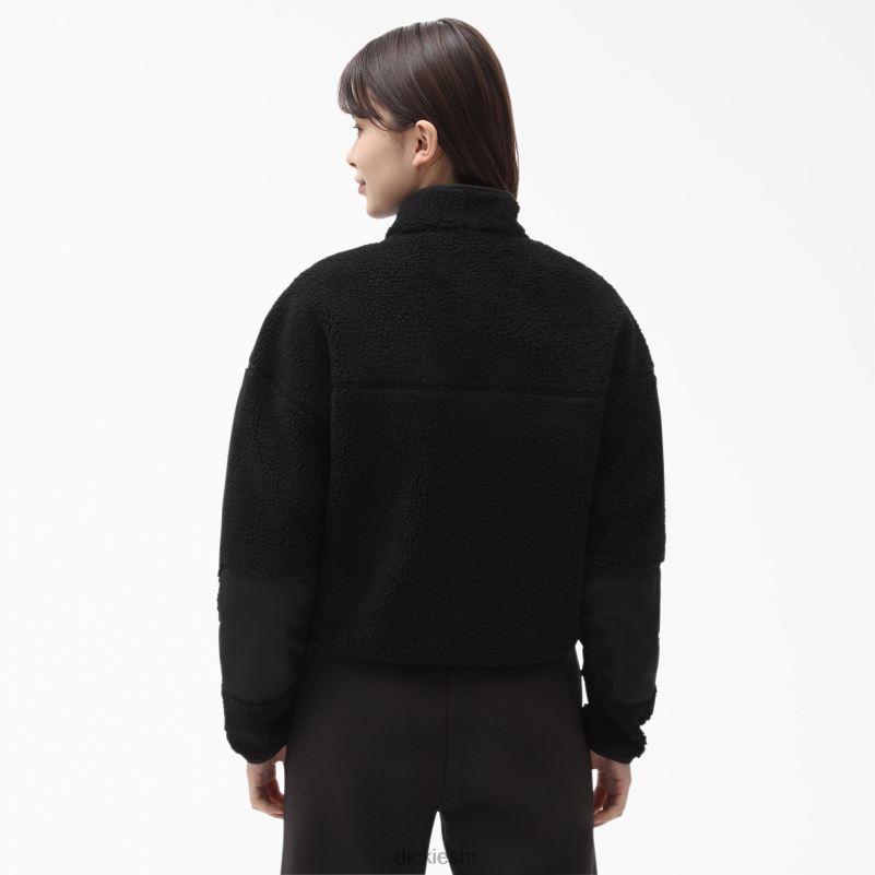 crvena chute flis jakna žene Dickies crna (bkx) 6BPL62314 odjeća