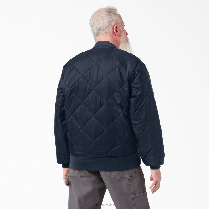 dijamantna prošivena jakna muškarci Dickies tamnoplava (dn) 6BPL61019 odjeća
