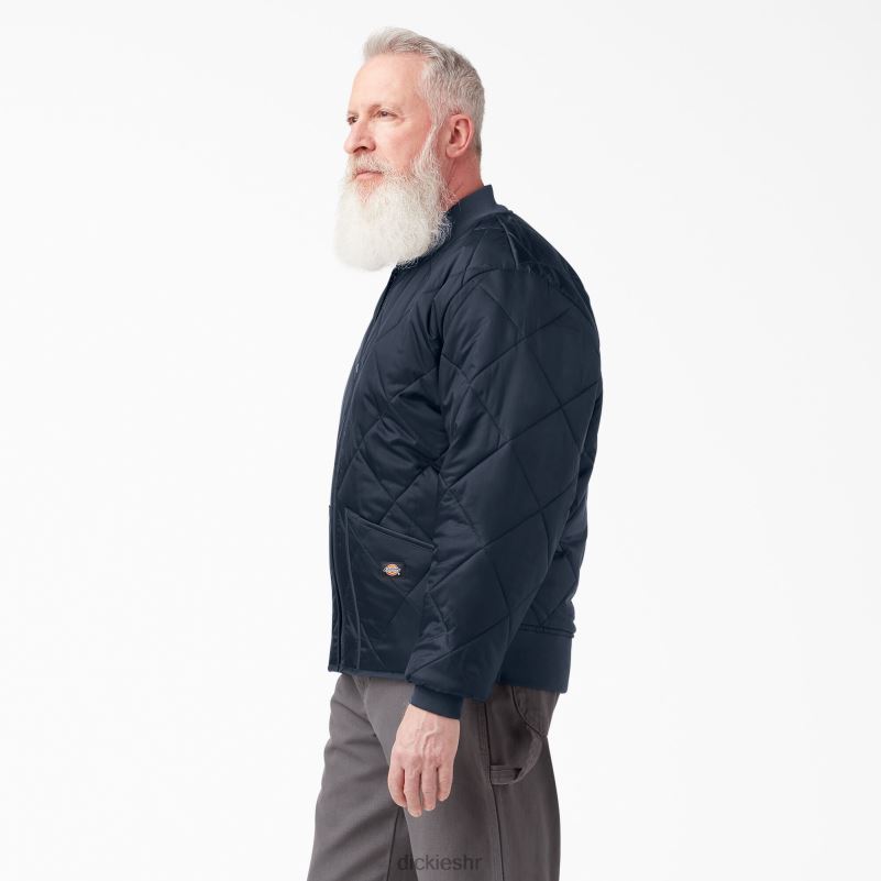 dijamantna prošivena jakna muškarci Dickies tamnoplava (dn) 6BPL61019 odjeća