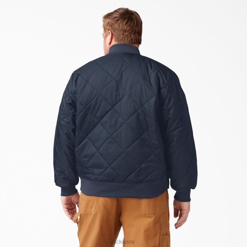 dijamantna prošivena jakna muškarci Dickies tamnoplava (dn) 6BPL61019 odjeća