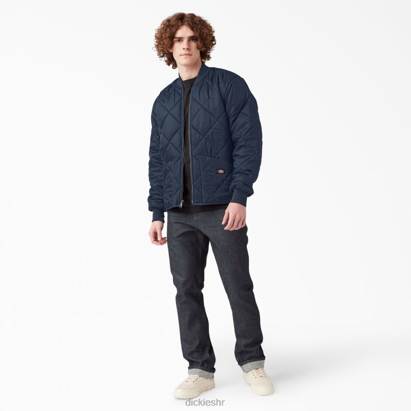 dijamantna prošivena jakna muškarci Dickies tamnoplava (dn) 6BPL61019 odjeća