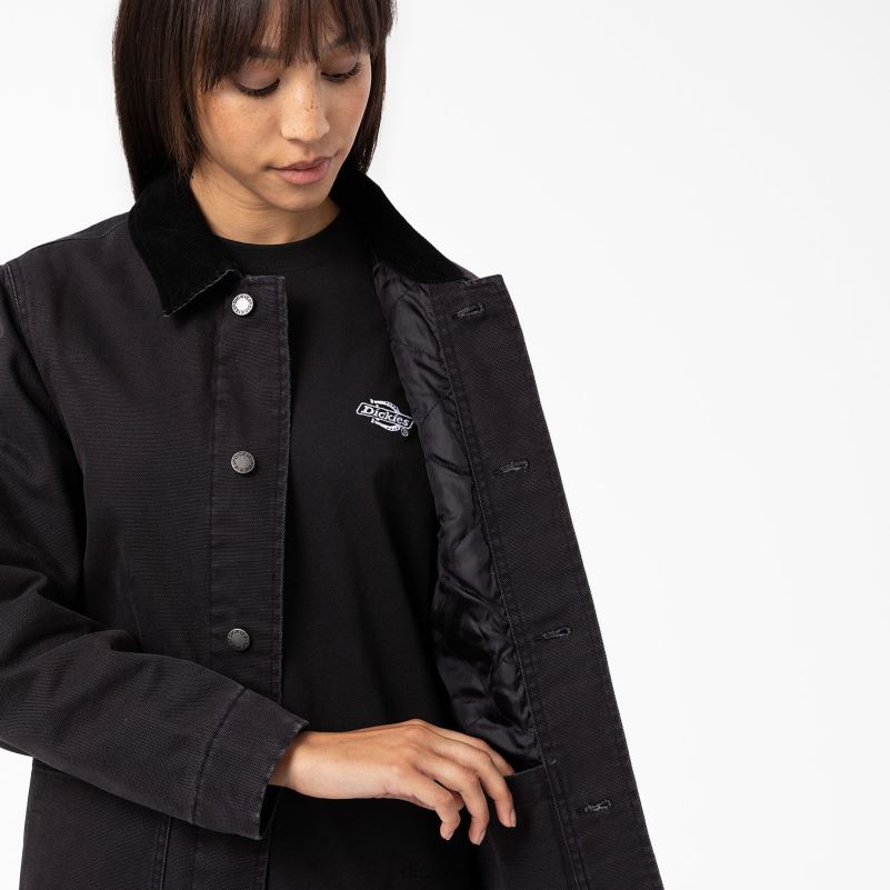 duck canvas chore kaput žene Dickies crna (bkx) 6BPL62298 odjeća