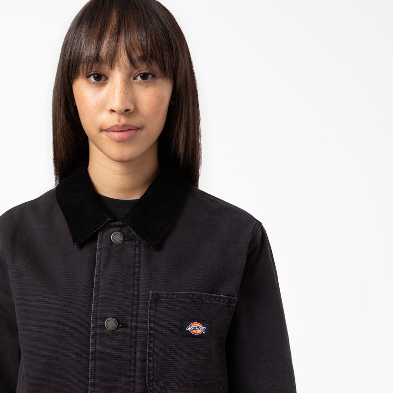 duck canvas chore kaput žene Dickies crna (bkx) 6BPL62298 odjeća