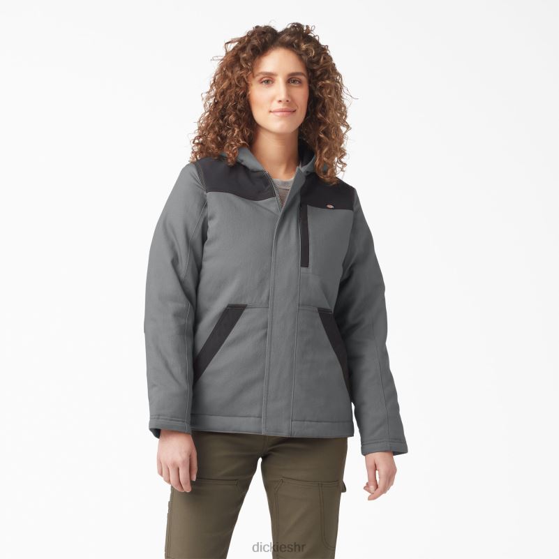 duratech renegade izolirana jakna žene Dickies siva (gy) 6BPL62373 odjeća