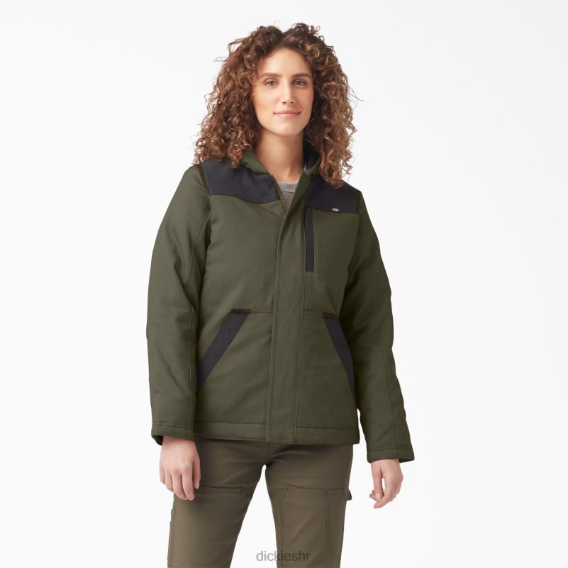 duratech renegade izolirana jakna žene Dickies zelena mahovina (ms) 6BPL62374 odjeća