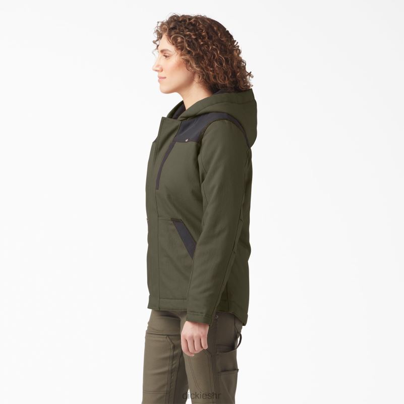 duratech renegade izolirana jakna žene Dickies zelena mahovina (ms) 6BPL62374 odjeća