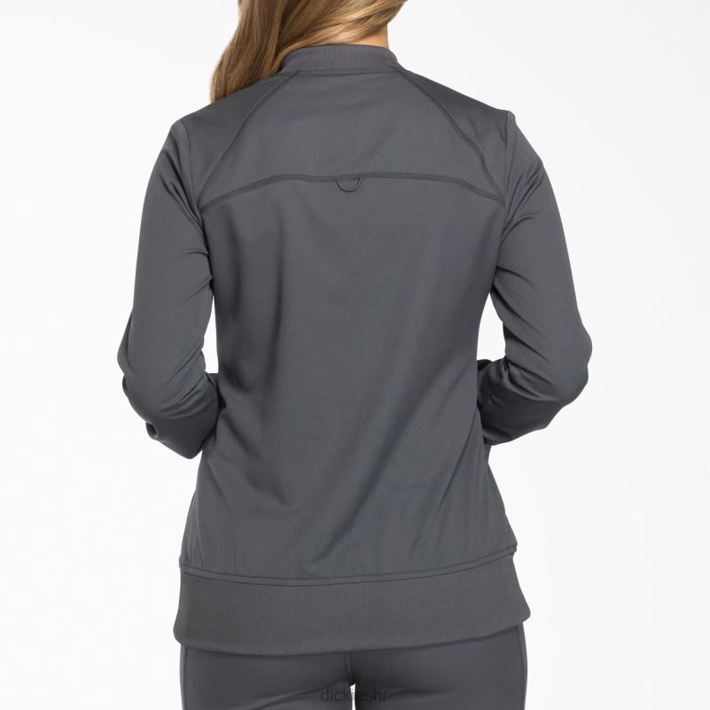 dynamix prednja jakna za čišćenje s patentnim zatvaračem žene Dickies kositar siva (klupa) 6BPL62630 odjeća
