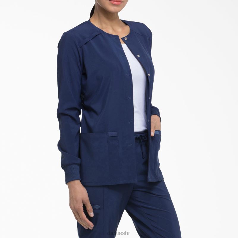 eds Essentials snap prednja jakna za čišćenje žene Dickies tamnoplava (nyps) 6BPL62582 odjeća