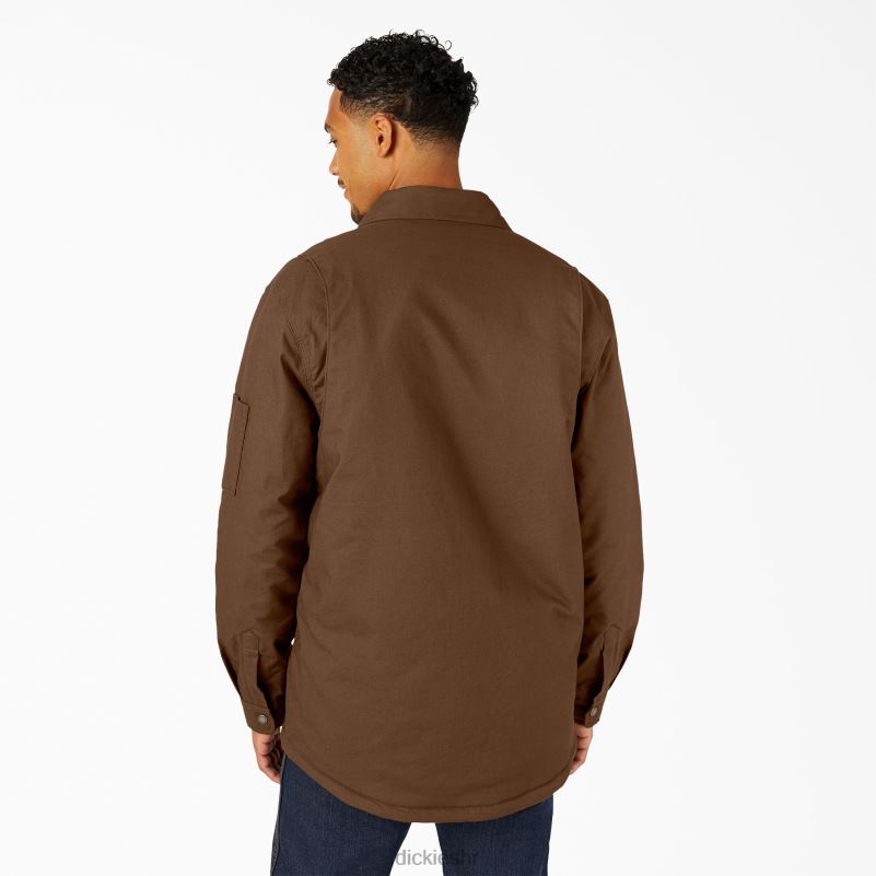 flex duck košulja jakna s dwr muškarci Dickies drvo smeđa (tb) 6BPL61017 odjeća