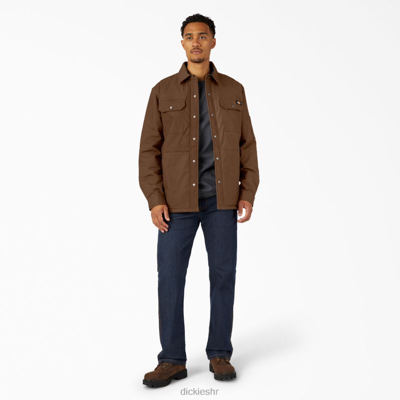 flex duck košulja jakna s dwr muškarci Dickies drvo smeđa (tb) 6BPL61017 odjeća