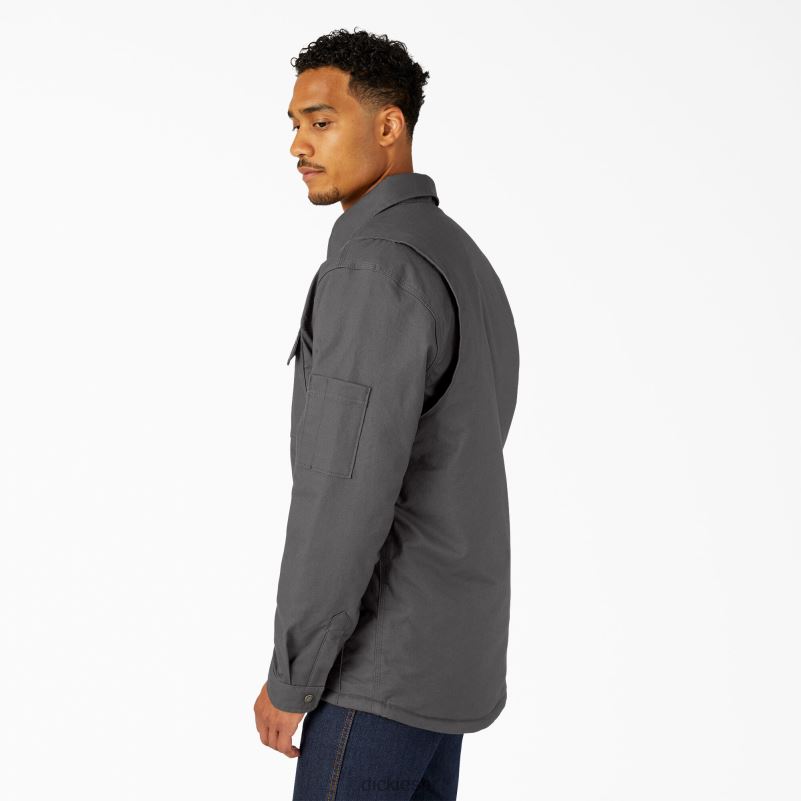 flex duck košulja jakna s dwr muškarci Dickies škriljasto siva (sl) 6BPL61016 odjeća