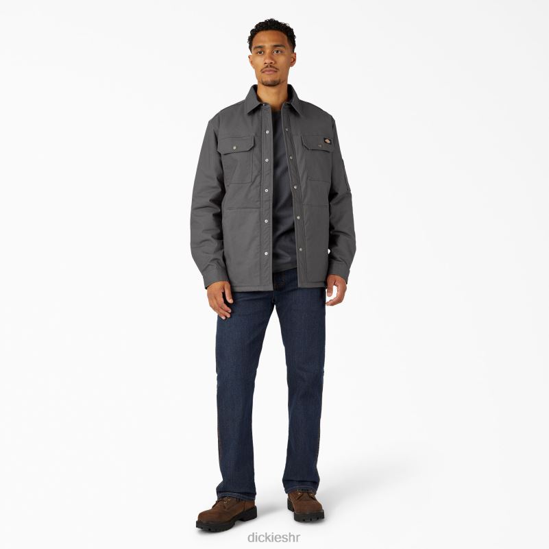flex duck košulja jakna s dwr muškarci Dickies škriljasto siva (sl) 6BPL61016 odjeća