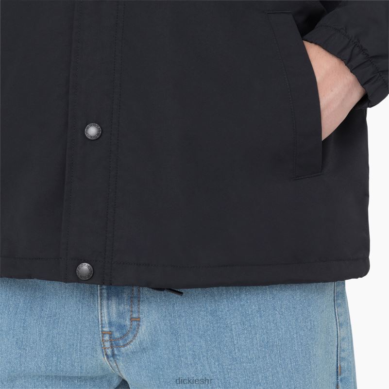 hrastova trenerska jakna muškarci Dickies crna (bkx) 6BPL6989 odjeća