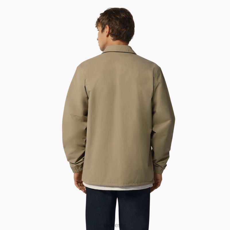 hrastova trenerska jakna muškarci Dickies kaki (kh) 6BPL6990 odjeća