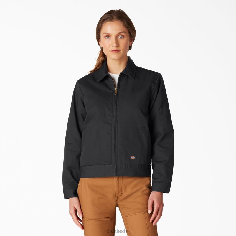 izolirana Eisenhower jakna žene Dickies crna (bsk) 6BPL61540 odjeća