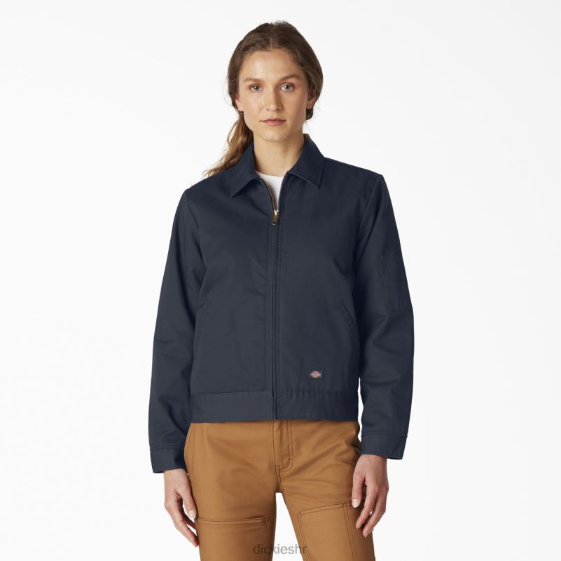 izolirana Eisenhower jakna žene Dickies tamnoplava (asn) 6BPL61539 odjeća