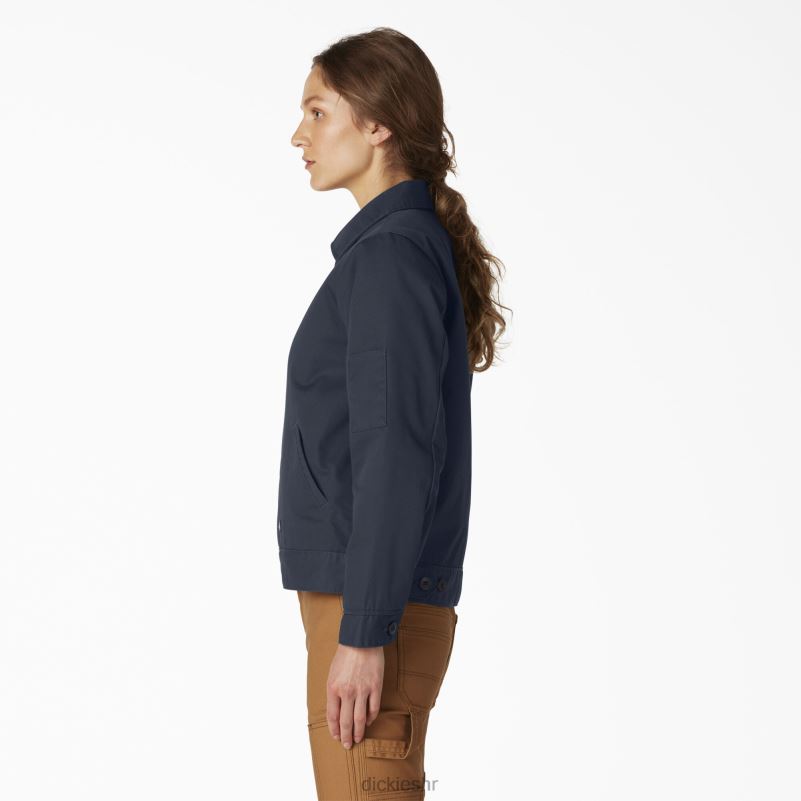 izolirana Eisenhower jakna žene Dickies tamnoplava (asn) 6BPL61539 odjeća