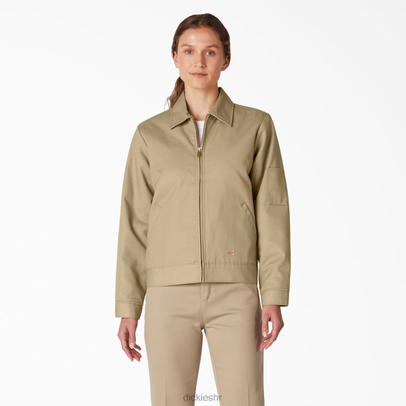 izolirana Eisenhower jakna žene Dickies vojnički kaki (ksh) 6BPL61541 odjeća