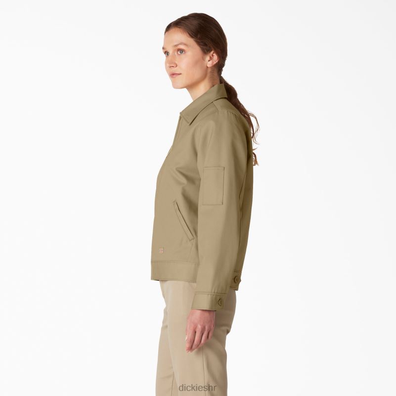 izolirana Eisenhower jakna žene Dickies vojnički kaki (ksh) 6BPL61541 odjeća