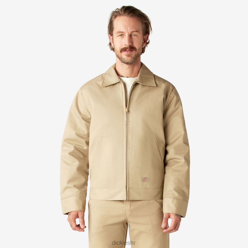izolirana Eisenhower jakna muškarci Dickies kaki (kh) 6BPL6968 odjeća