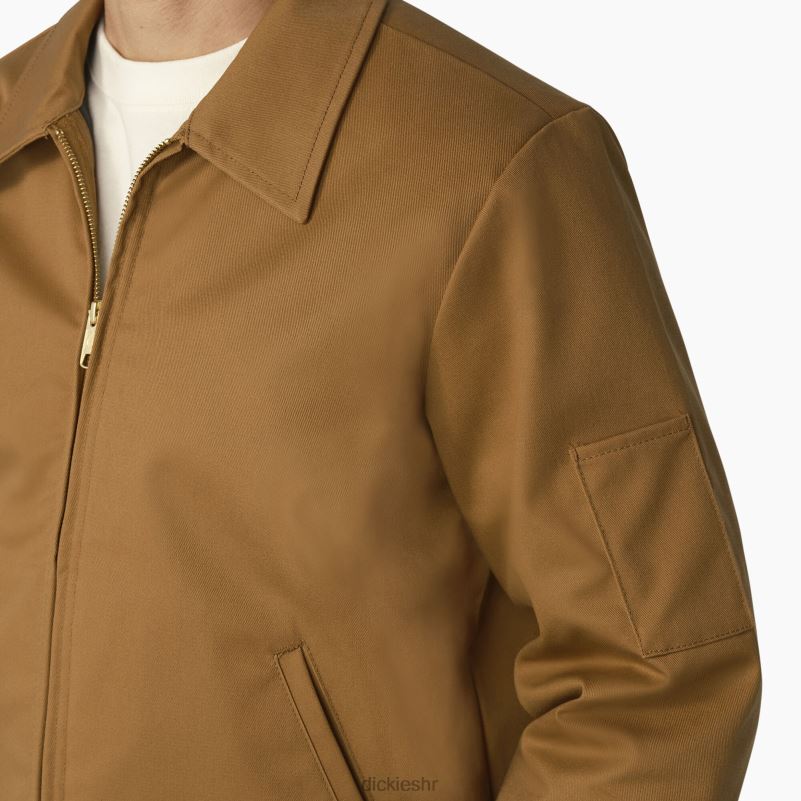 izolirana Eisenhower jakna muškarci Dickies smeđa patka (wsd) 6BPL6971 odjeća