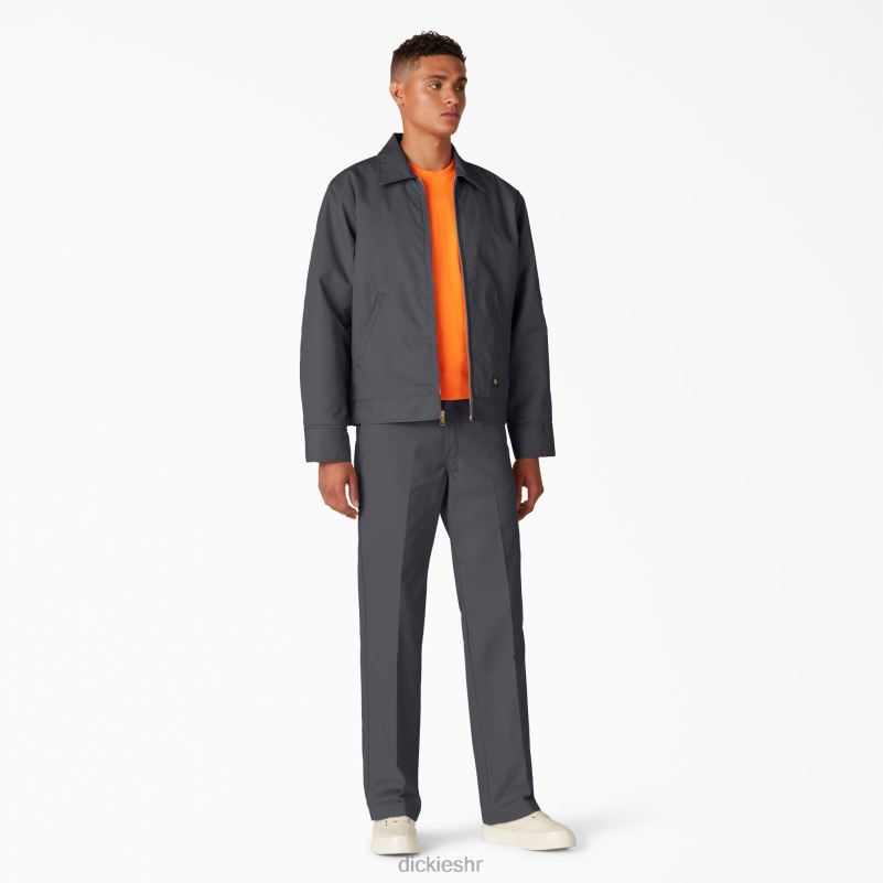 izolirana Eisenhower jakna muškarci Dickies ugljen siva (ch) 6BPL6964 odjeća
