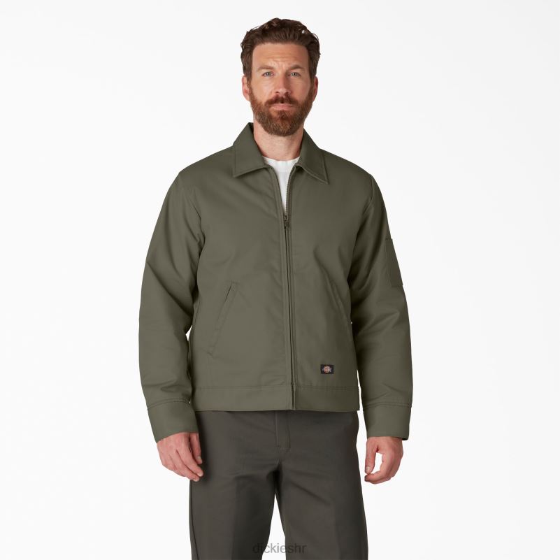 izolirana Eisenhower jakna muškarci Dickies zelena mahovina (ms) 6BPL6970 odjeća