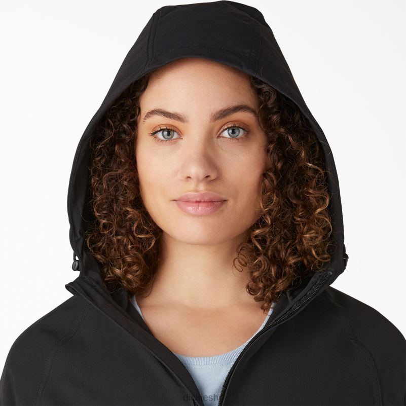 izvedba jakna s kapuljačom žene Dickies crna (bkx) 6BPL62379 odjeća