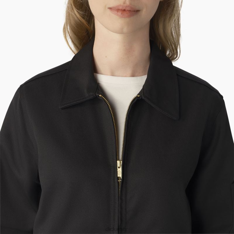 nepodstavljena eisenhower jakna žene Dickies crna (bsk) 6BPL61519 odjeća