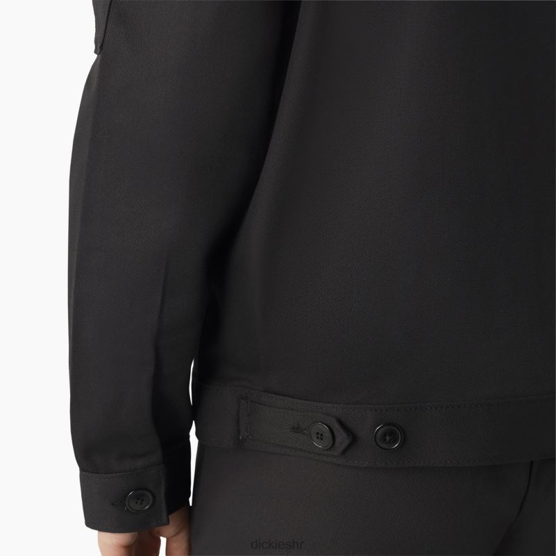 nepodstavljena eisenhower jakna žene Dickies crna (bsk) 6BPL61519 odjeća