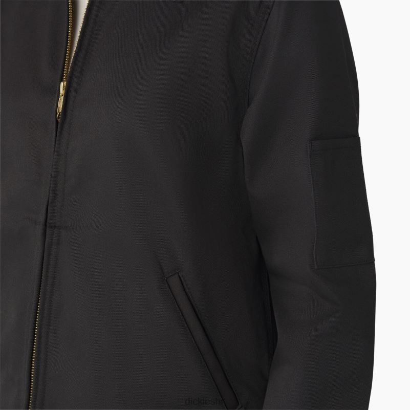 nepodstavljena eisenhower jakna žene Dickies crna (bsk) 6BPL61519 odjeća