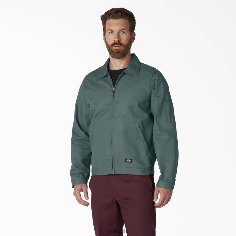 nepodstavljena eisenhower jakna muškarci Dickies Lincoln Green (ln) 6BPL6961 odjeća