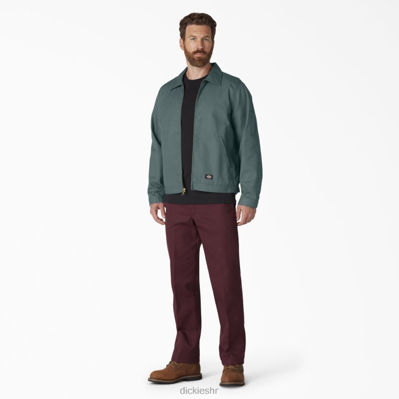 nepodstavljena eisenhower jakna muškarci Dickies Lincoln Green (ln) 6BPL6961 odjeća
