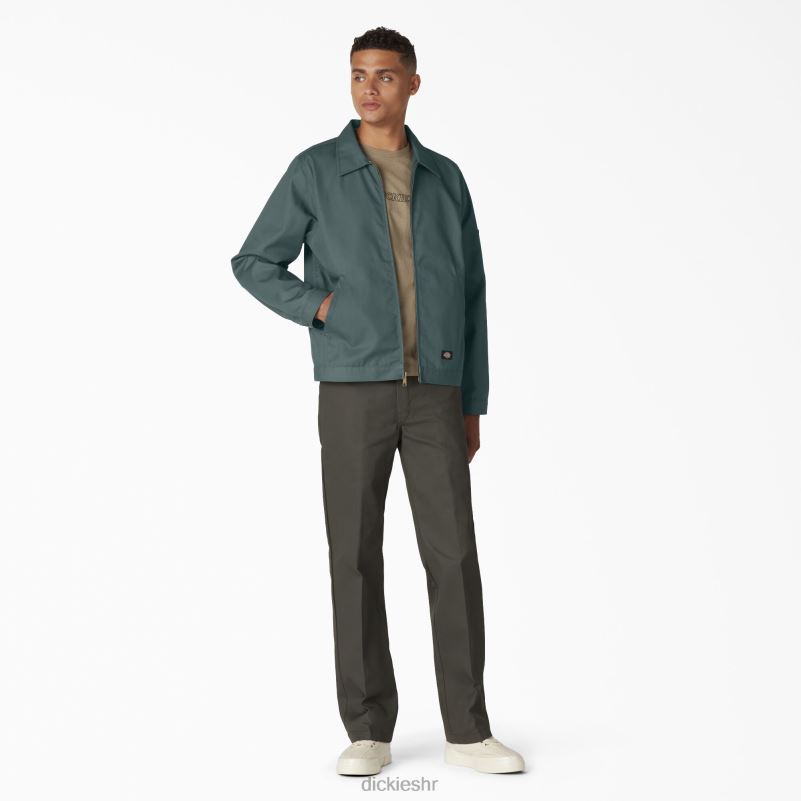 nepodstavljena eisenhower jakna muškarci Dickies Lincoln Green (ln) 6BPL6961 odjeća
