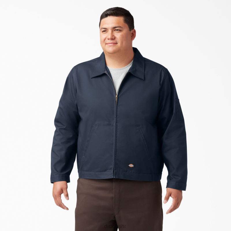nepodstavljena eisenhower jakna muškarci Dickies tamnoplava (dn) 6BPL6960 odjeća