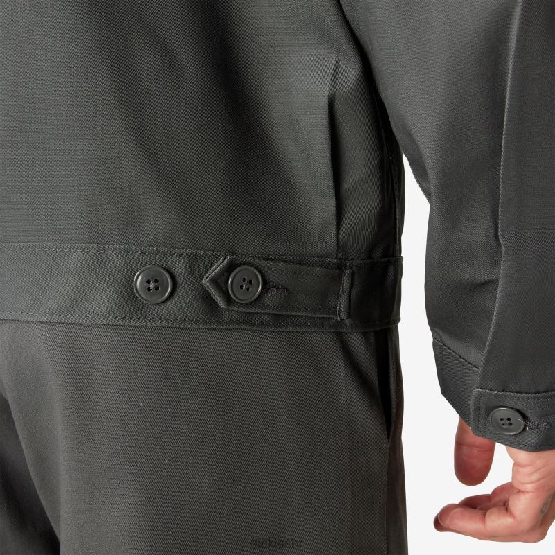 nepodstavljena eisenhower jakna muškarci Dickies ugljen siva (ch) 6BPL6959 odjeća