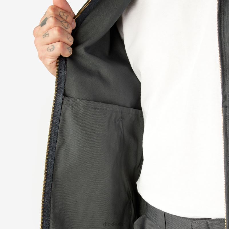 nepodstavljena eisenhower jakna muškarci Dickies ugljen siva (ch) 6BPL6959 odjeća