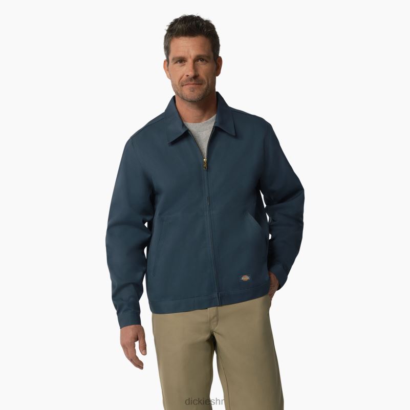 nepodstavljena eisenhower jakna muškarci Dickies zračno plava (af) 6BPL6957 odjeća