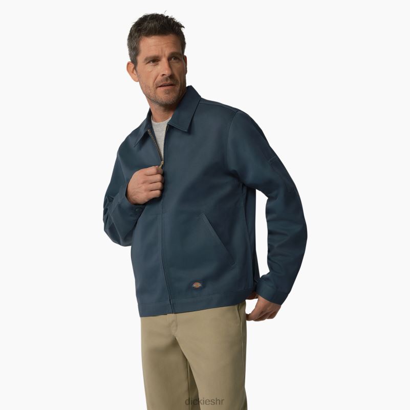 nepodstavljena eisenhower jakna muškarci Dickies zračno plava (af) 6BPL6957 odjeća