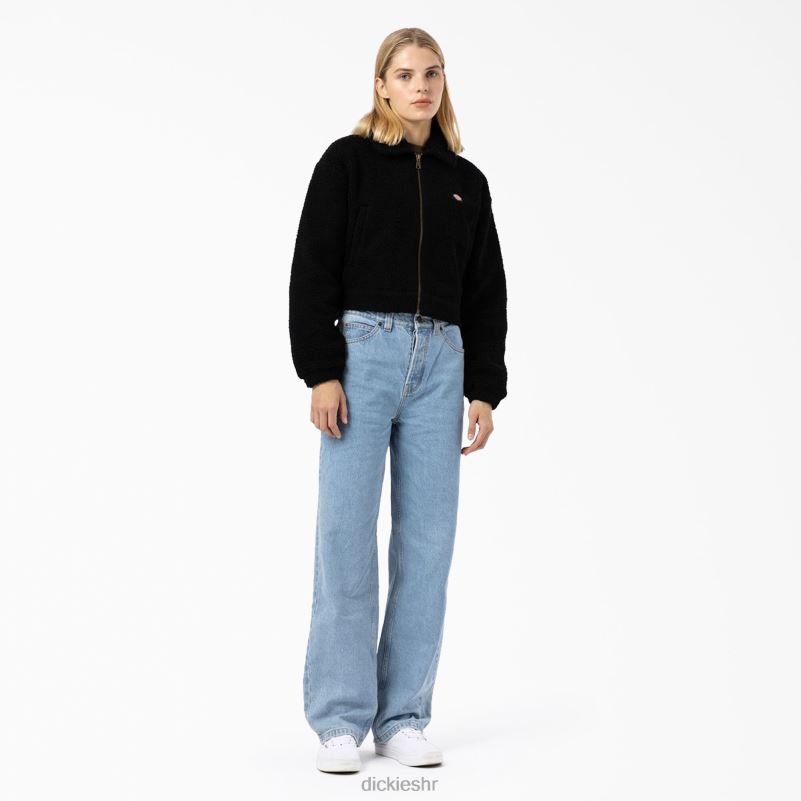 palmerdale flis jakna žene Dickies crna (bkx) 6BPL62300 odjeća