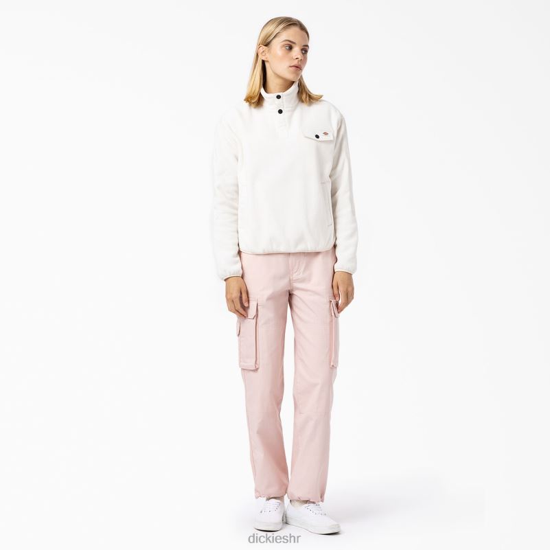 port allen pulover od flisa žene Dickies bijelo (wh) 6BPL62367 odjeća